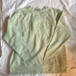 Nash women’s Light Green Crewneck Sweatshirt